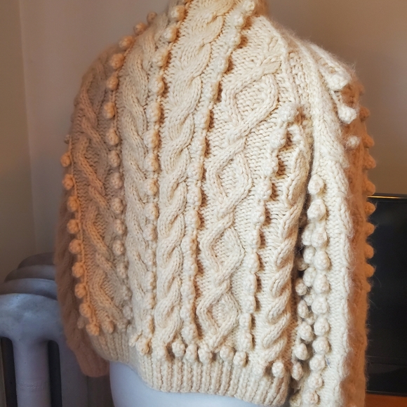 Doen Pomme Sweater Peche Creme medium alpaca - Picture 5 of 8